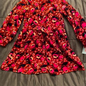 Girls  velour toddler dress